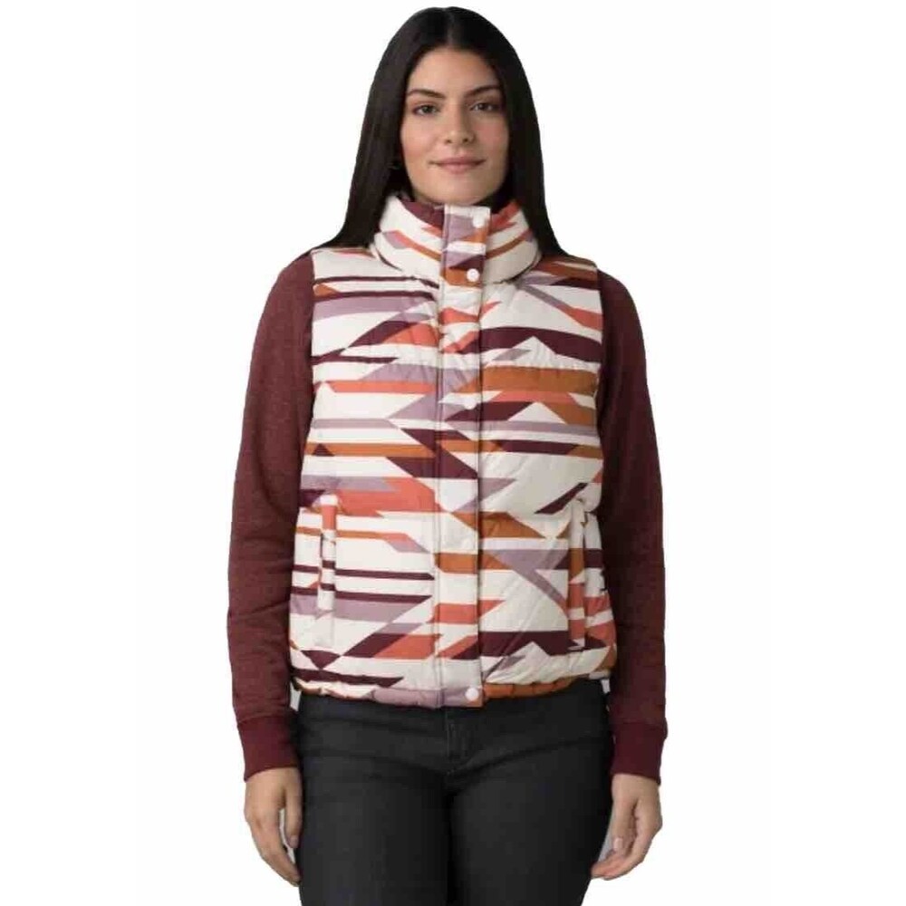 NWT Prana Multicolor Geometric Vest
